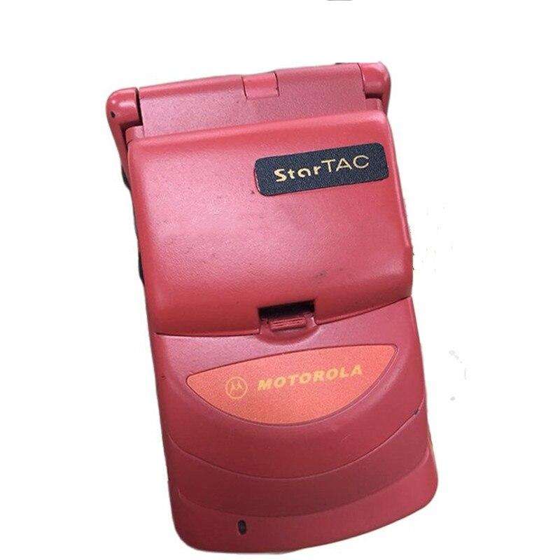 Motorola Startac Used 70% New Original Unlocked GSM 2G Games Mobile Phone One Year Warranty Free Shipping High Quality